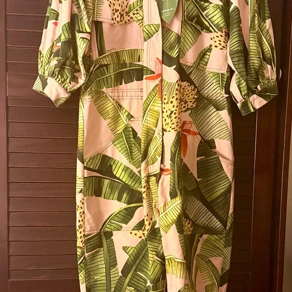 FARM Rio Tropical Leaf Jumpsuit - Picture 6 of 6